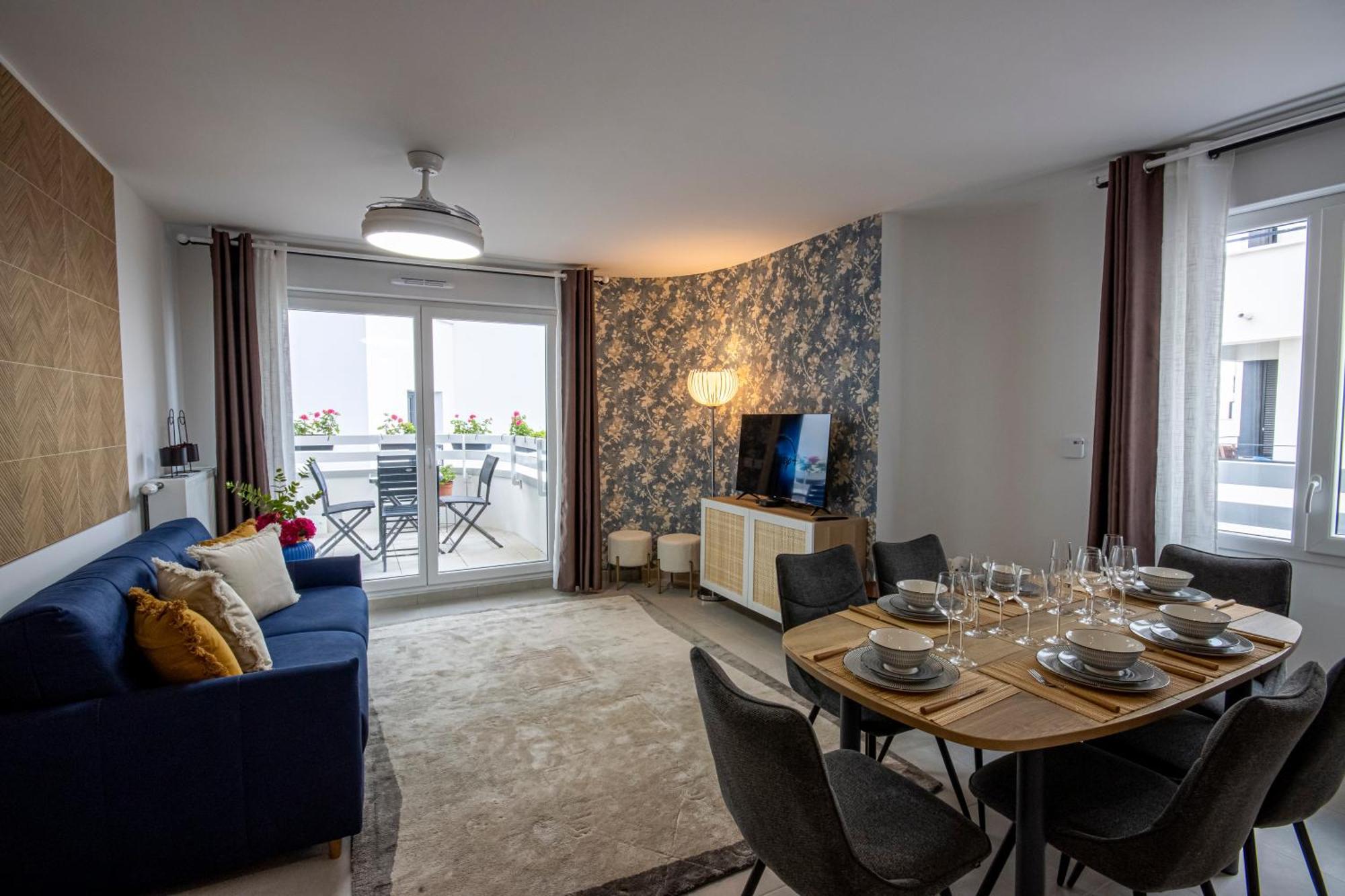 Appartement Cosy Aux Portes De Disney - 7 Pers Шеси Екстериор снимка